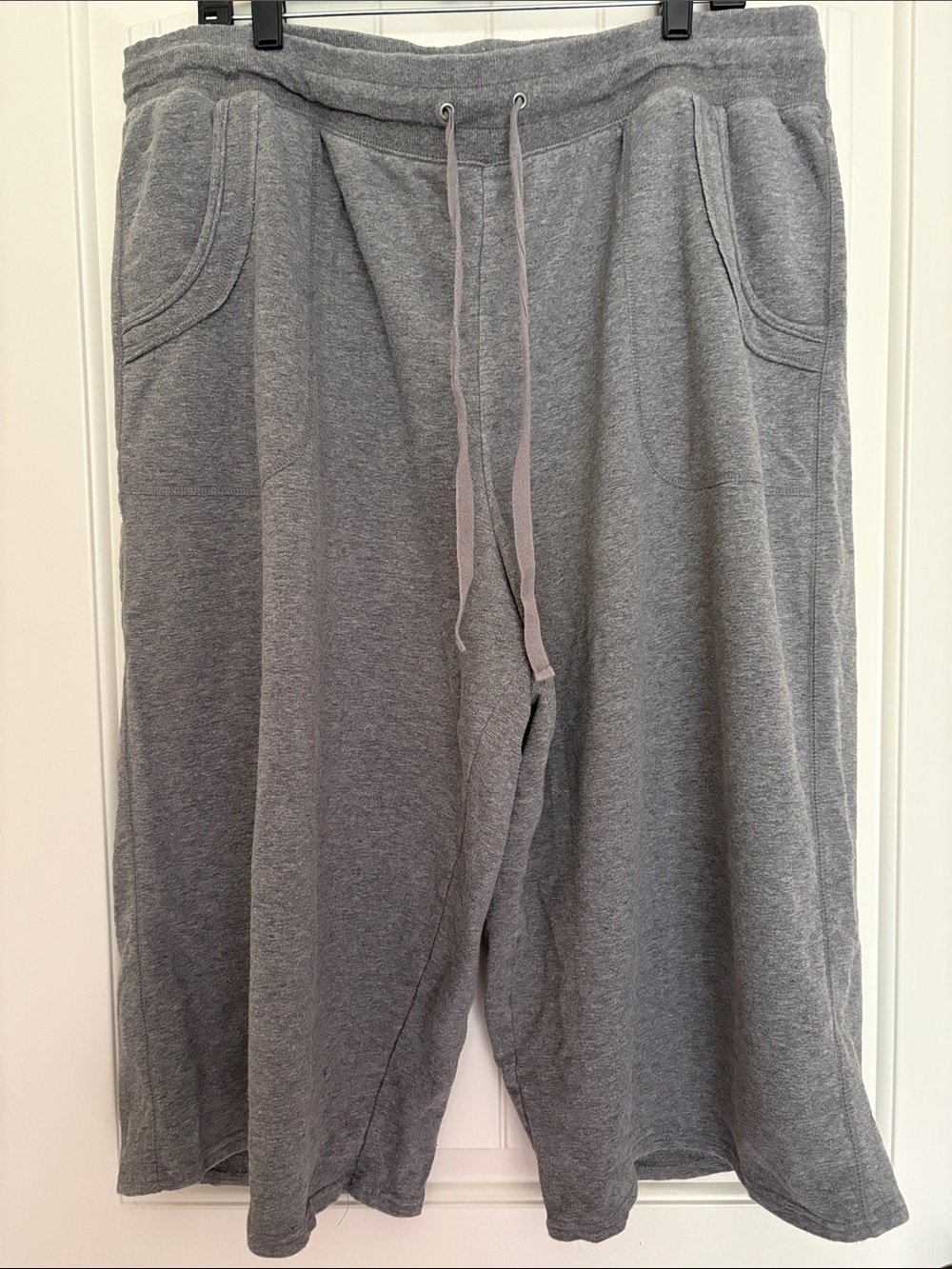 Lane Bryant Gray Capri Lounge Pants